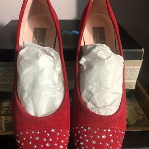 Clorinda Antinori Made in Italy - NWOT - Suede Slip-Ons - Small Heel - 2 Options